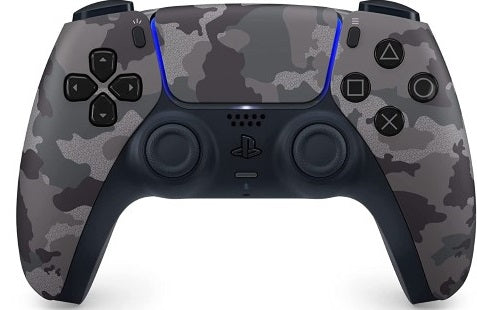 PS5 DualSense Wireless Controller Gray Camouflage